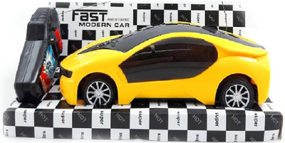 

sket Remote Control Fast Modem Car with 3D Light (yellow)(Yellow)
