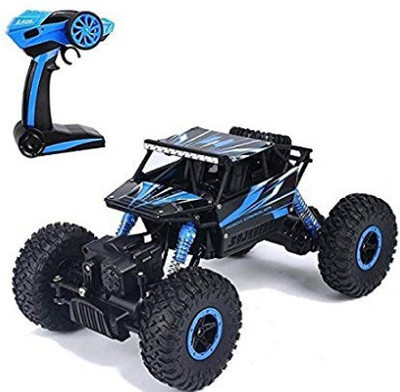 

shanaya's Rock Crawler - Remote Controlled Rock Crawler RC Monster Truck, Four Wheel Drive, 1:18 Scale, Multi Color(Blue)