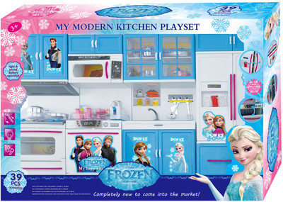 

ICE TREE Frozen Kitchen Play Set with Light and Sound