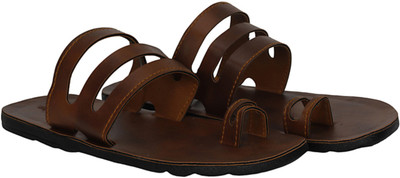 

UrbanwhiZ Men Tan Sandals