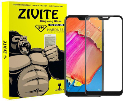 ZIVITE Edge To Edge Tempered Glass for Mi Redmi 6 pro(Pack of 1)