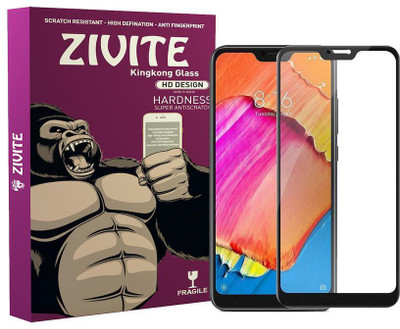 ZIVITE Edge To Edge Tempered Glass for Mi Redmi 6 pro(Pack of 1)