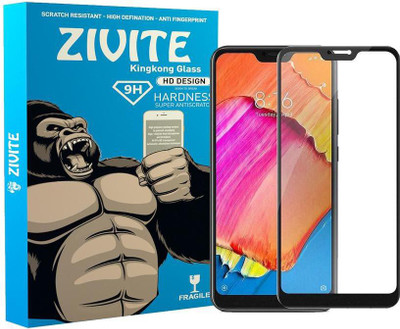 ZIVITE Edge To Edge Tempered Glass for Mi Redmi 6 pro(Pack of 1)