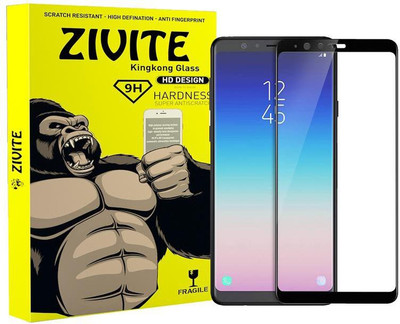 ZIVITE Edge To Edge Tempered Glass for Samsung Galaxy A8 Star(Pack of 1)