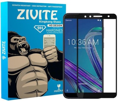 ZIVITE Edge To Edge Tempered Glass for Asus Zenfone Max Pro M1(Pack of 1)