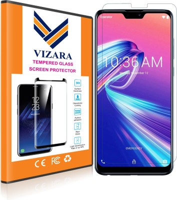 VIZARA Tempered Glass Guard for Asus Zenfone Max Pro M2(Pack of 1)