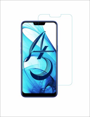 CHAMBU Tempered Glass Guard for OPPO A5, Oppo A3s, Realme 2, Realme C1(Pack of 1)