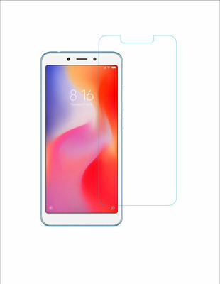 CHAMBU Tempered Glass Guard for Mi Redmi 6A(Pack of 1)