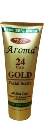 

Aroma 24 Carat Gold Face Scrub 80g Scrub(80 ml)