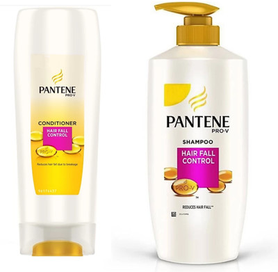 Pantene Hairfall Control Shampoo 675ml & Conditioner 175ml(814 ml)