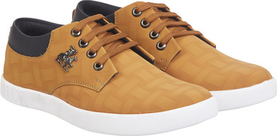 

Yanshika Footwears Sneakers For Men(Tan