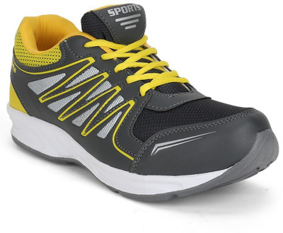 

Rexel Spelax Running Shoes For Men(Grey, Yellow