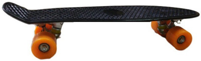 

NEERAK BLACK SKATEBOARD WITH PREMIUM QUALITY 18 inch x 22 inch Skateboard(Black, Pack of 1)
