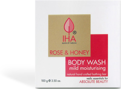 

IHA Rose & Honey Mild Moisturising Body Wash Soap, For Sensitive Skin(100 g)