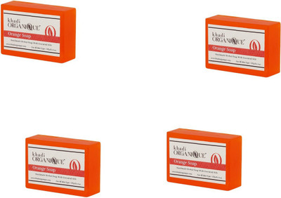

Khadi Organique KhadiOrganic Orange Soap - Pack of 4(500 g, Pack of 4)