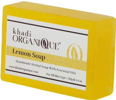 

khadi organique Lemon Soap (375 g, Pack of 3)(375 g, Pack of 3)