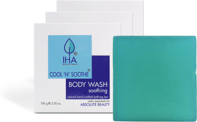 

IHA Cool ‘N’ Soothe Soothing Body Wash Soap, For Oily Skin (Pack of 3)(100 g, Pack of 3)