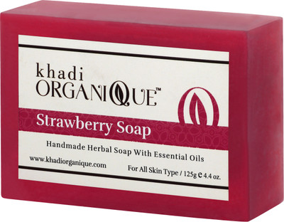 

Khadi organique Strawberry Soap(500 g, Pack of 4)