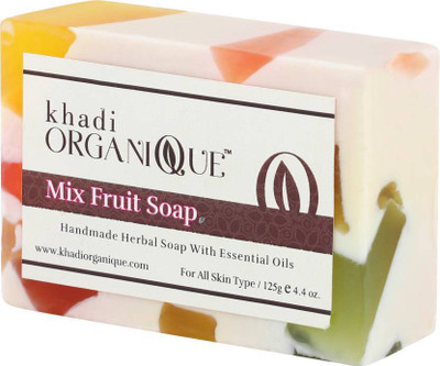 

khadi organique Mix fruit Soap (375 g, Pack of 3)(375 g, Pack of 3)