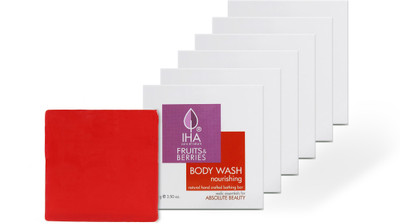 

IHA Fruits & Berries Nourishing Body Wash Soap, For All Skin (Pack of 6)(100 g, Pack of 6)