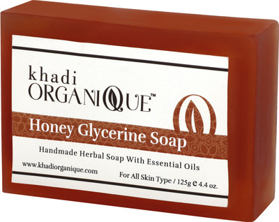 

Khadi organique Honey Glycerine Soap(.375 g, Pack of 3)