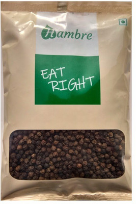 

Hambre Black Pepper Whole (Kali Mirch Sabut) - Big Size, 250g(250 g)