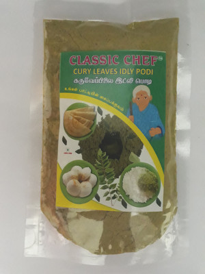 

CLASSIC CHEF CURY LEAVES IDLY POWDER(100 g)