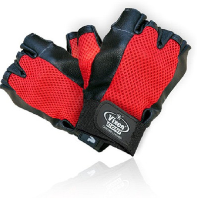 

Vixen 1022 Gym & Fitness Gloves (, Black, Black;red