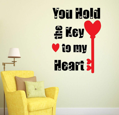marvellous 65 cm m_holdthekey Self Adhesive Sticker(Pack of 1)