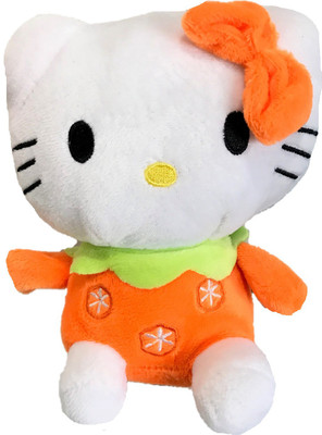 

CREATIVEVILLA CUTE ORANGE STUFFED PLUSH SOFT TOY CVST6522 - 16 cm(Multicolor)