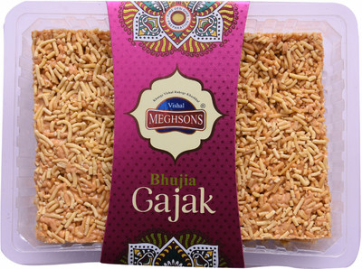

VISHAL Bhujia Gud Gajak (300gm)(300 g, Tray)