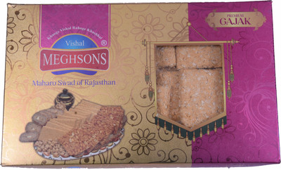 

VISHAL Till Khasta Gud Gajak (300 gm)(300 g, Festive Gift Box)