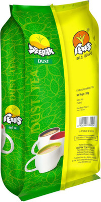 

Deepak Tea DUST TEA FOR THE STRONG TEA LOVERS Tea(500 g, Vacuum Pack)