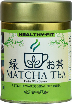 

HEALTHY FIT PREMIUM MATCHA TEA Unflavoured Matcha Tea(50 g, Tin)