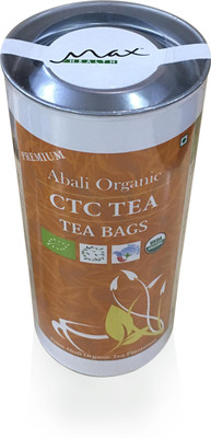 

Max Health Organic CTC Tea 40 Tea Bags Black Tea(40 Bags, Box)