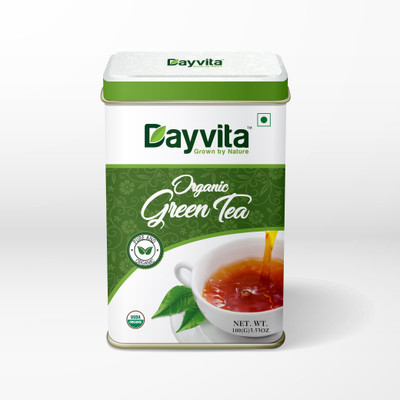 

dayvita Organic Tea Unflavoured Green Tea(100 g, Tin)