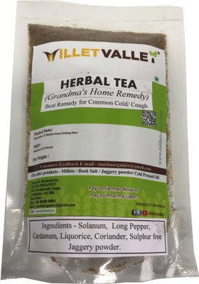 

millet valley HERBAL TEA - GRANDMA's HOME REMEDY FOR COLD Assorted Herbal Tea(200 g, Pouch)