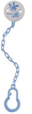 

Guru Kripa Baby Products Presents Pacifier Chain Baby Soother Clip Holder . (Blue) Baby Soother & Pacifier Chain(Blue)