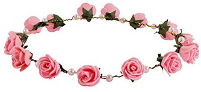 

AutoVHPR Crown & Tiara(Pink, Pack of 1)