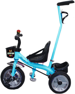 

Stepupp Grow BABY TRICYCLE FOR KIDS WITH FRONT OR BACK BASKET AND PARENT HANDLE OR FOOTREST blue COLOR KIDS TRICYCLE RECOMMENDED TRICYCLE FOR BABY GIRL OR TRICYCLE FOR BABY BOY OR TRICYCLE FOR TODDLER GIRL OR TRICYCLE FOR TODDLER BOY RECOMMENDED FOR TODDL