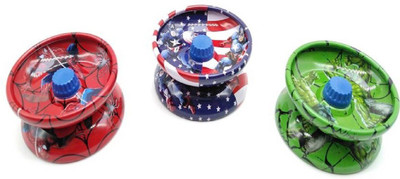

Bluekart Online Marvels Avengers New Design Best Compact Light Weight Heavy Quality Metal Yoyo with Bearing & String Set of 3 Toy Yoyo