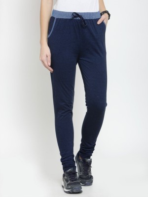 Boston Club Colorblock Women Dark Blue Track Pants