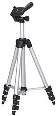 

SpadeAces Tripod 3110 Adjustable Portable Lightweight Camera Stand TK-004 Tripod Kit(Black, Silver, Supports Up to 1500 g)