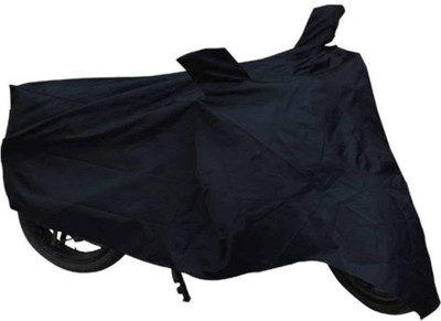 AutoGreat Two Wheeler Cover for Bajaj(Pulsar 135 LS DTS-i, Black)