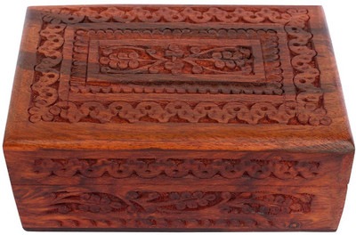 

sri balajee Wooden Jewellery Box vanity box Vanity Box(Brown)