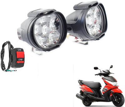 MOCKHE 6LED-SLNG-190 Fog Lamp Motorbike LED for Yamaha (12 V, 35 W)(Ray, Pack of 3)