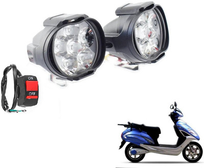 MOCKHE 6LED-SLNG-96 Fog Lamp Motorbike LED (12 V, 35 W)(Universal For Bike, Pack of 3)