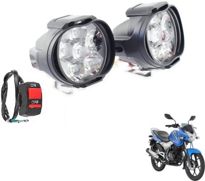 MOCKHE 6LED-SLNG-68 Fog Lamp Motorbike LED for Bajaj (12 V, 35 W)(Discover 125 M, Pack of 3)