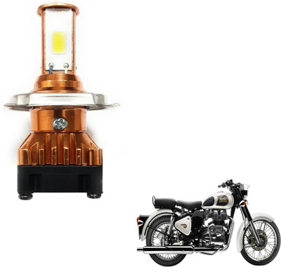 MOCKHE HLCYT-57 Headlight Motorbike LED for Royal Enfield (12 V, 40 W)(Classic 350, Pack of 1)