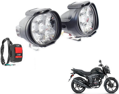 MOCKHE 6LED-SLNG-39 Fog Lamp Motorbike LED for Honda (12 V, 35 W)(CB Trigger, Pack of 3)